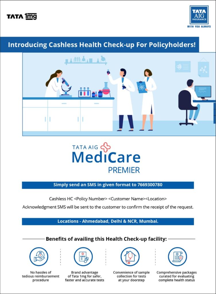 Introducing Cashless Health Check Up For Policyholders OSNA